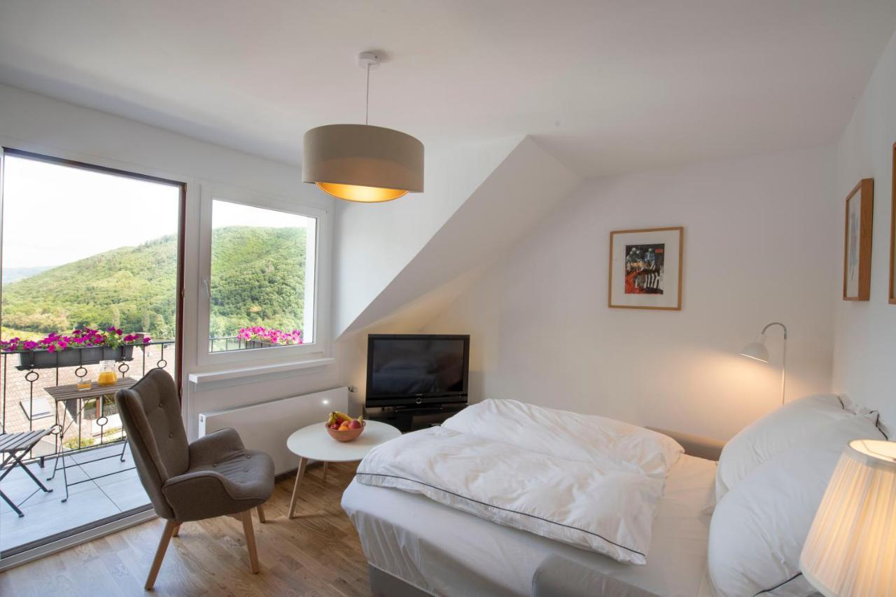Ferienwohnung Burgblick Coraidelstein 클로텐 외부 사진